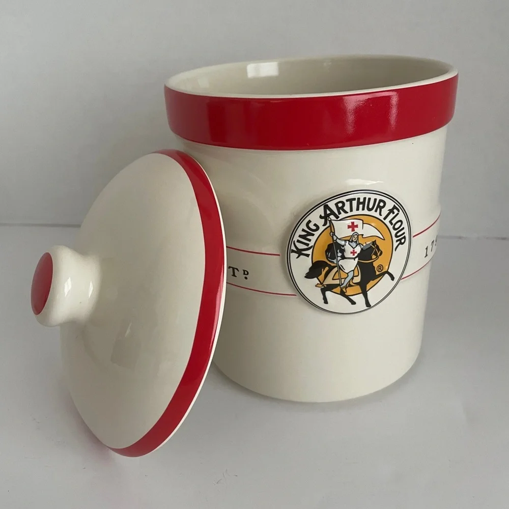 King Arthur Flour Stoneware Crock